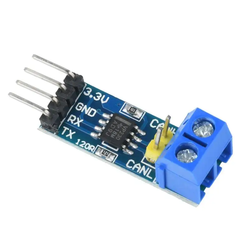 SN65HVD230 VP230 CAN Bus Transceiver Module 3.3V High-Speed For Development Board Evaluation Industrial CAN Bus