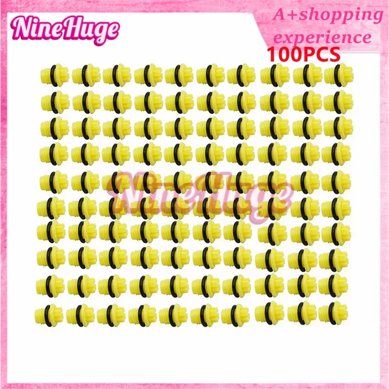 100 SZTUK 2923751 47957315   Nowa nasadka ochronna gwintu pompy 320D M12x1,5 do pompy transferowej Caterpillar CAT320D