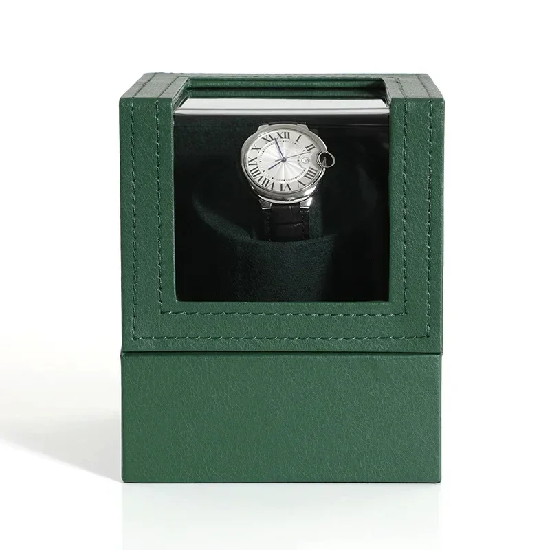 Fashion  Classic Black Green Mechanical Watch Electric Tachometer Automatic Motor Box Watch Package Gift Box Shaker Shaker NH38