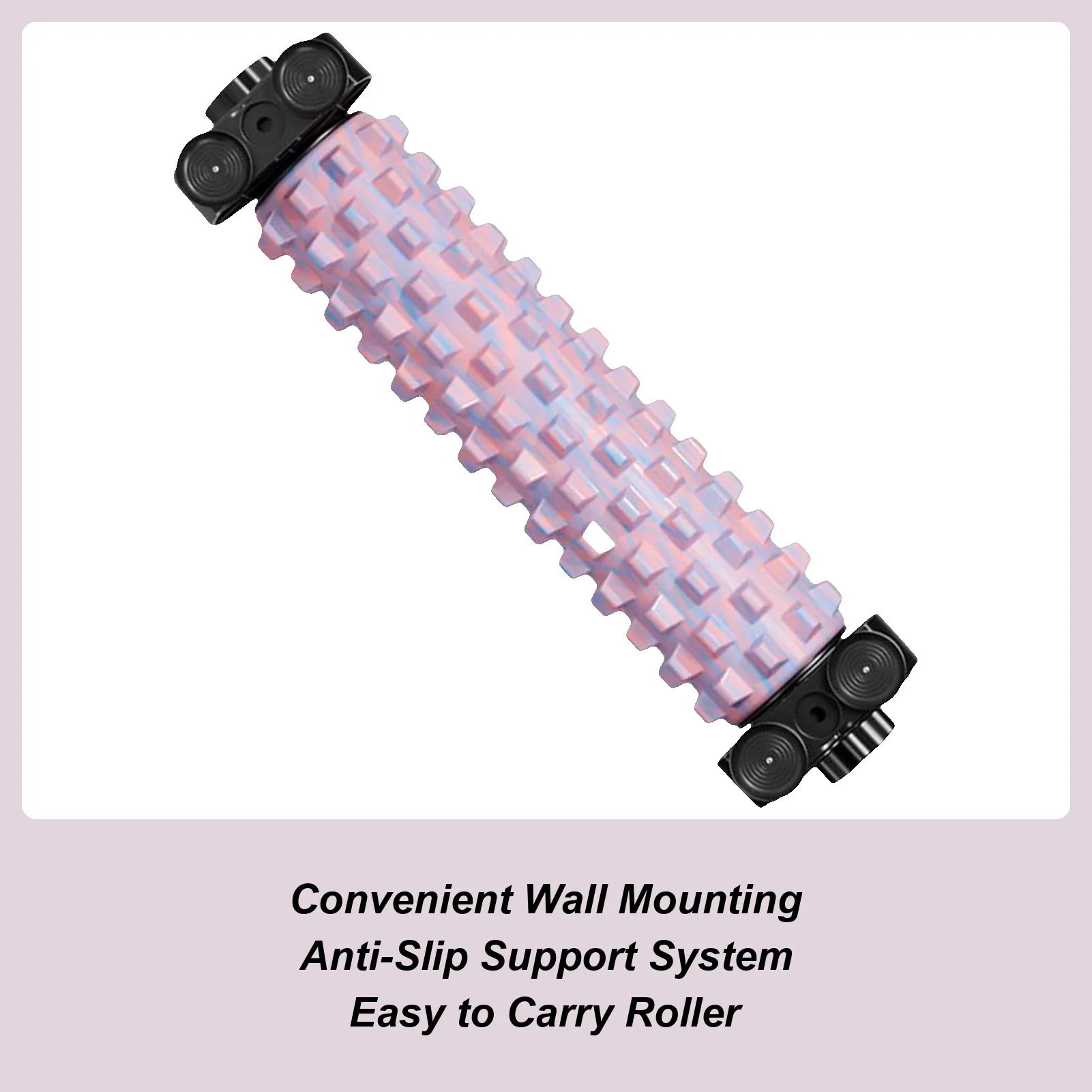 

Exercise Foam Roller Deep Stretching Massage With Suction Cup Body Exercise Roller Foam With Stand For Home Gym Yoga Pilates