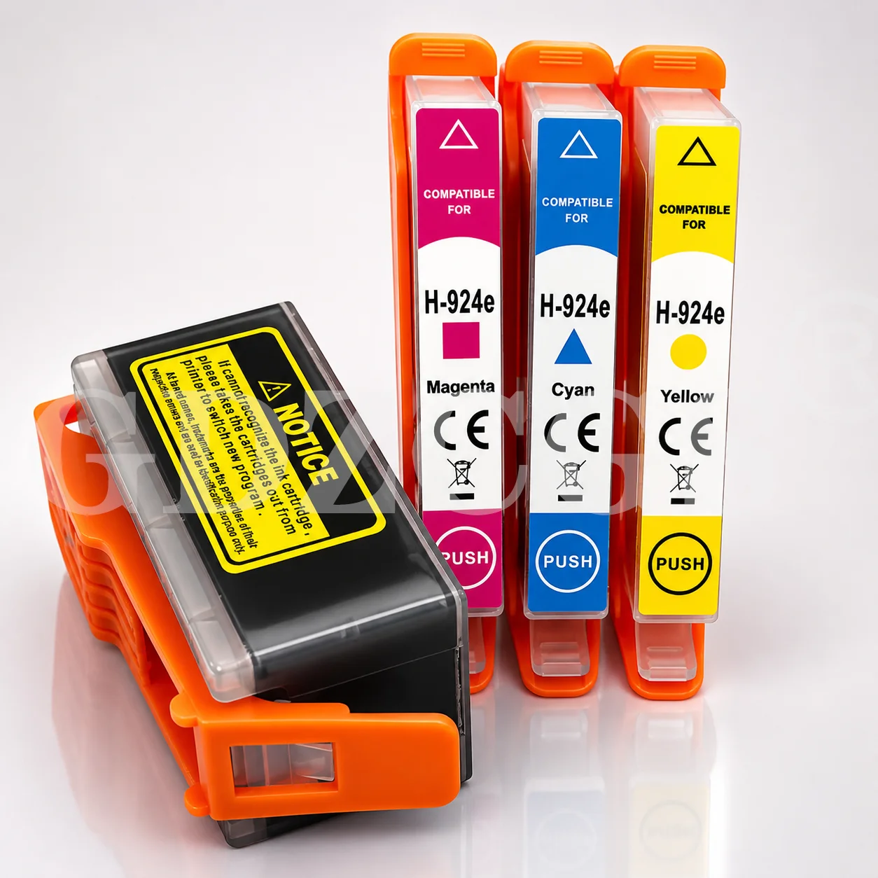 4Color For HP 924 924e 924XL Ink Cartridges for HP924 XL For HP Officejet Pro 8120 8123 8133 8122E 8124E 8125E 8130 8132E 8134E