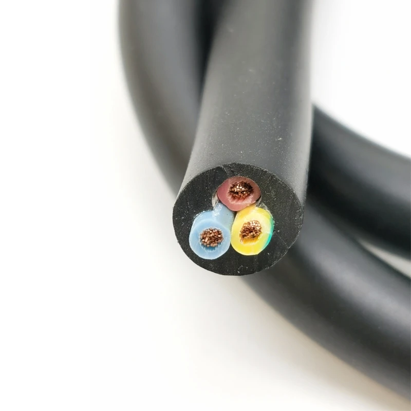 

Extra Soft Silicone Cable High Temperature Resistant Cable 2-core Silicone Wire YGC Multi-core Power Information Sheath Line