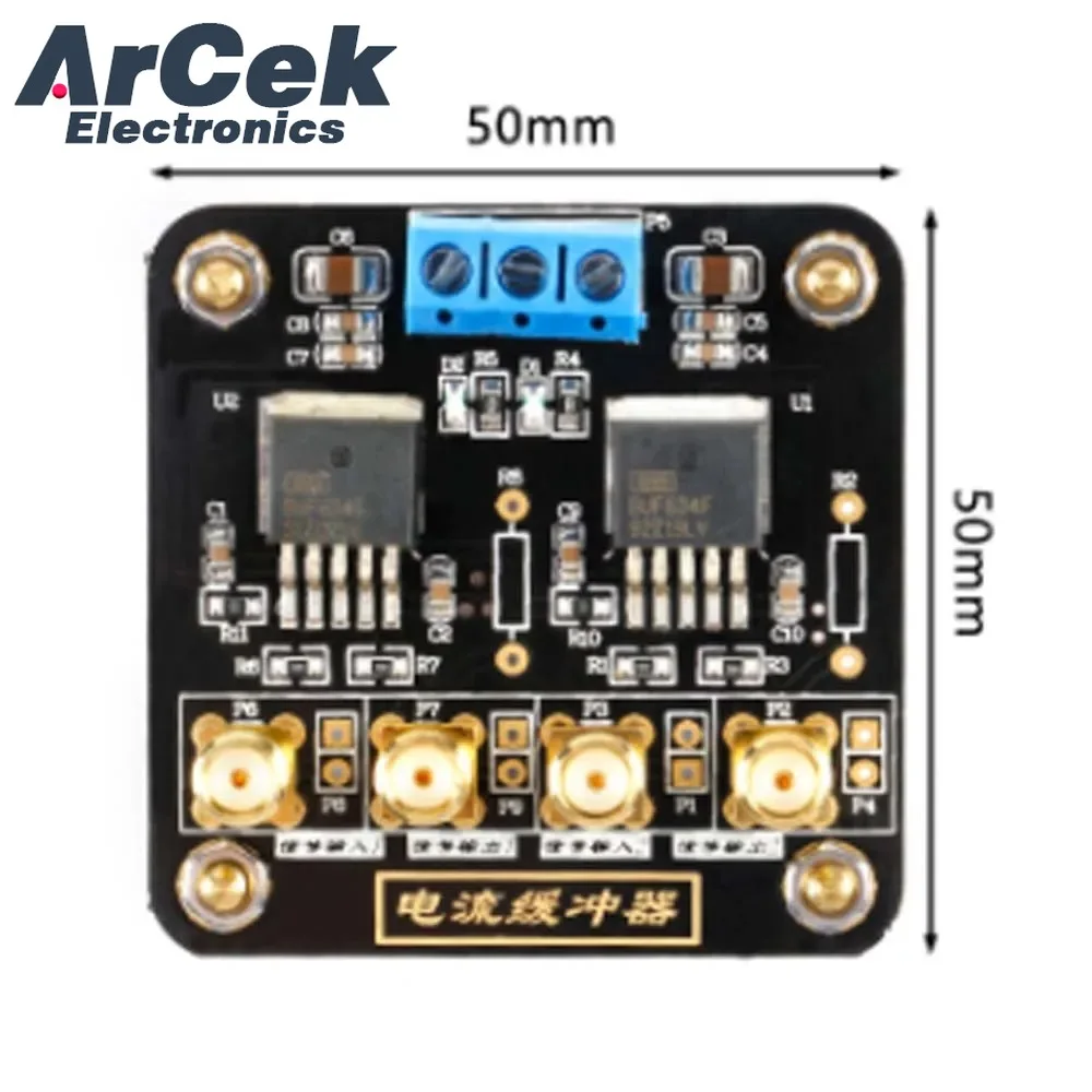 Módulo audio do pulso do poder, placa de demonstração da função do Huidige, saída BUF634, 1PC