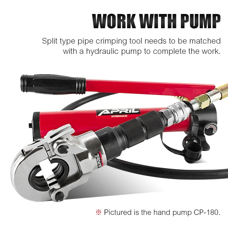 Russian Warehouse Hydraulic Pex Pipe Crimping Tools Hydraulic Pipe Pressing Tools TH16-32mm