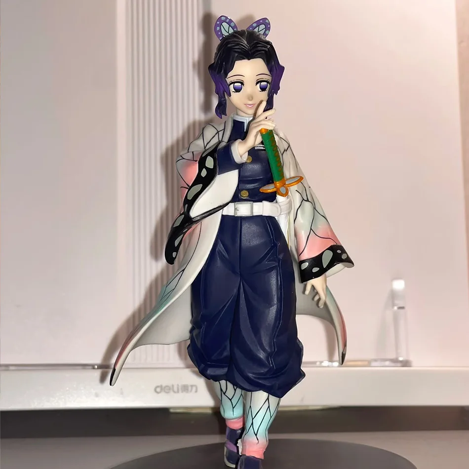15CM Anime Demon Slayer Figur Kochou Shinobu Kamado Nezuko Figur Kimetsu no Yaiba Kizuna no Sou Action-Standfiguren – Detail 8