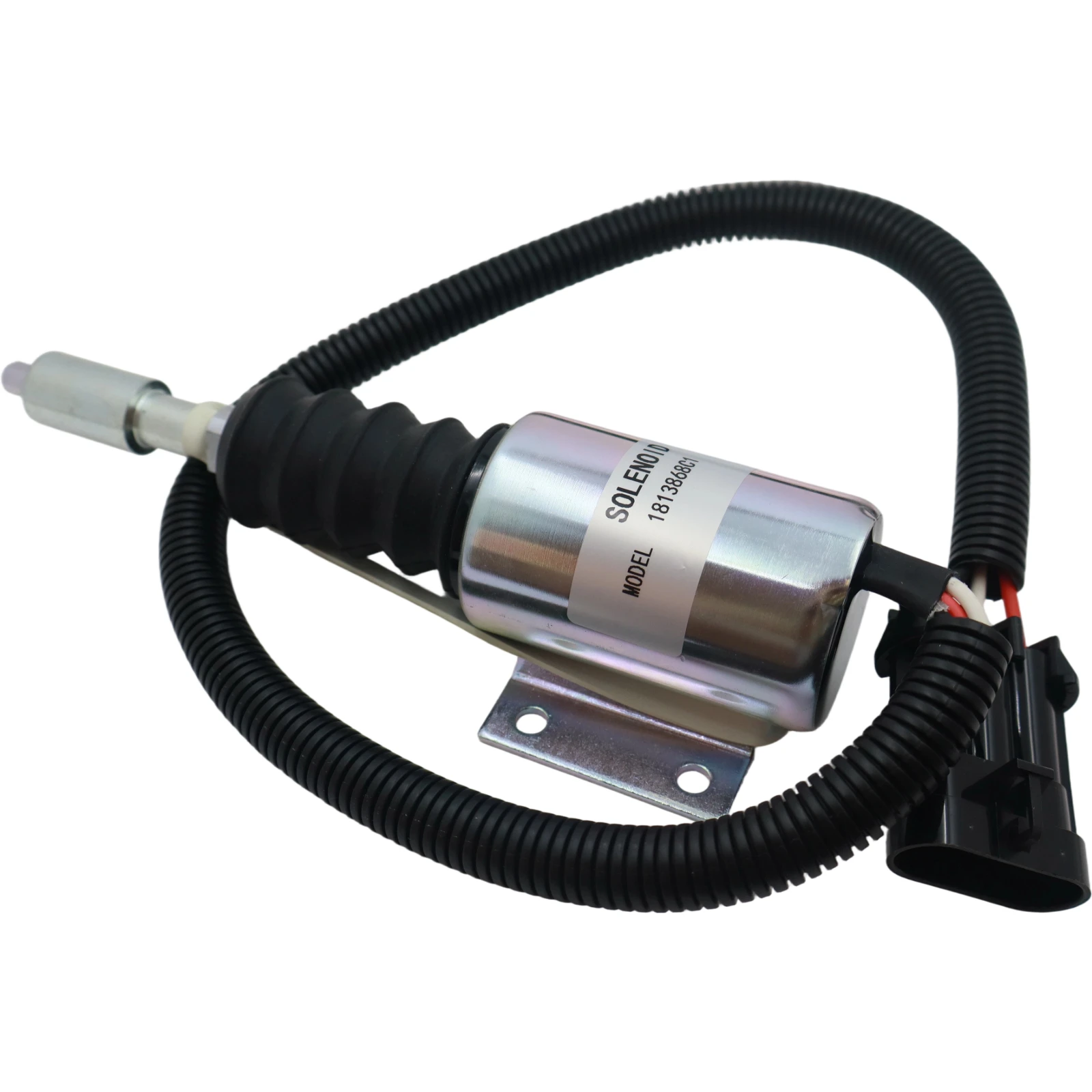 1813868C1 12V Solenoid valve Compatible for Navistar International DT360 DT466 Engine