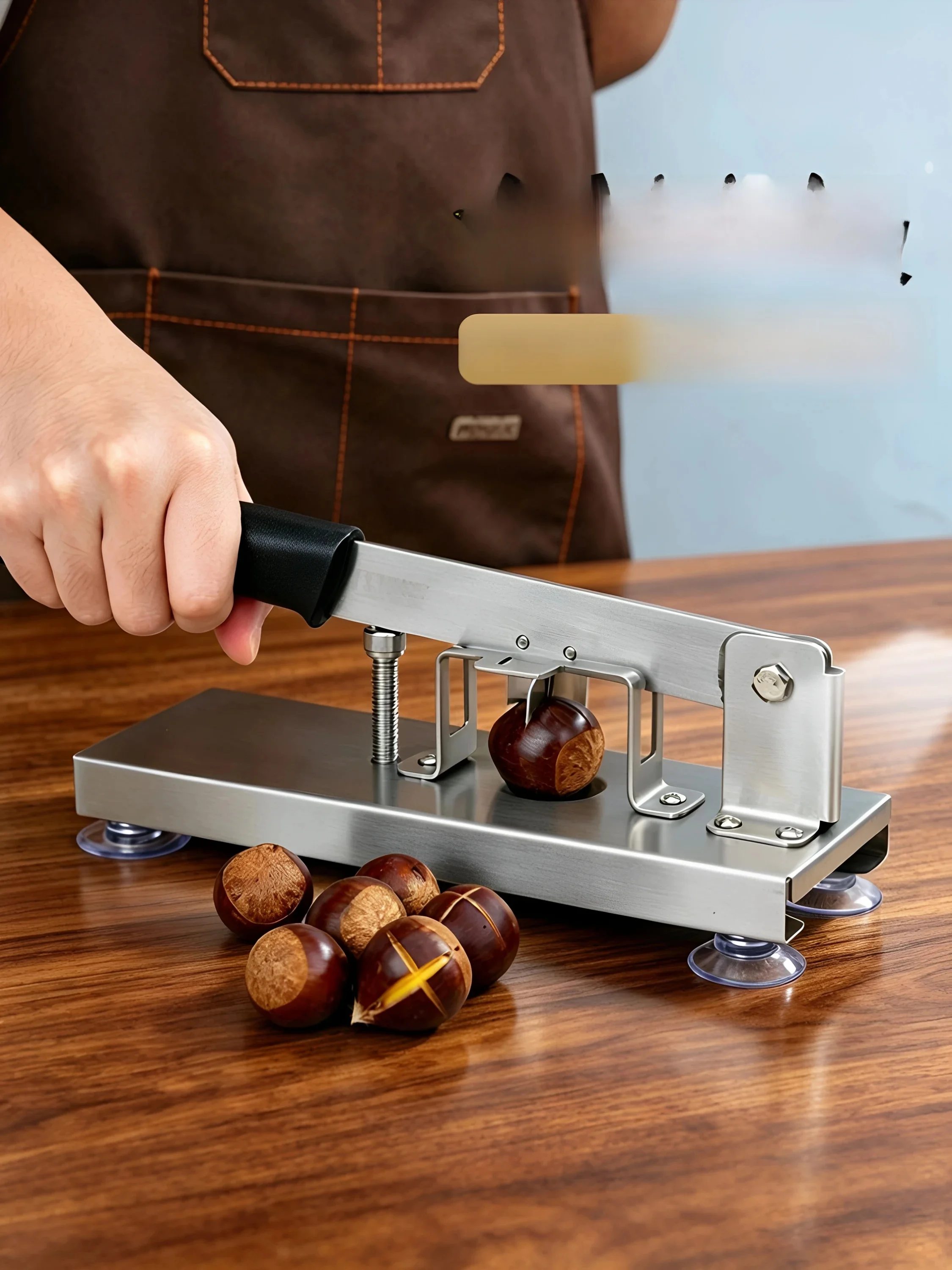 Commercial Home Use Chestnut Opener Multi-Function  Chestnut Cross-Cut  Hazel Nut Cracking Machine Kitchen Tool