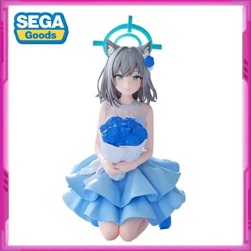 

Original SEGA Yumemirize Blue Archive Sunaookami Shiroko PVC Anime Action Collections Model Toy Figures