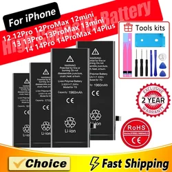 High Quality Original Battery For iPhone 14 13 12 PRO MAX Mini 12Mini 12Pro 13Mini 13Pro 12ProMAX 13ProMAX 14Pro 14ProMax 14Plus