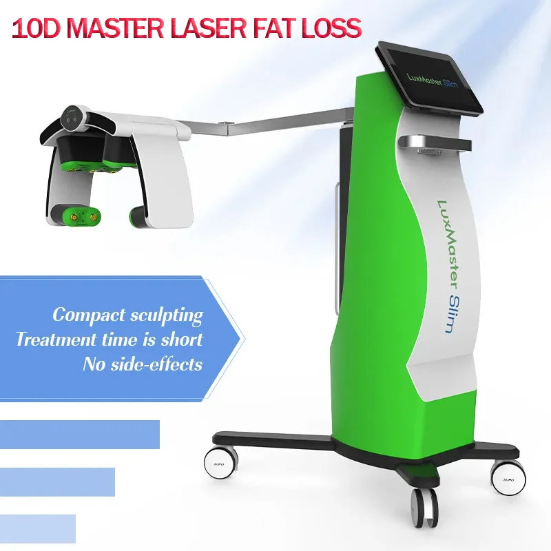 532NM Green LLLT Emerald Lipo Removal Painless Therapy Body 10D body Sculpting Machine