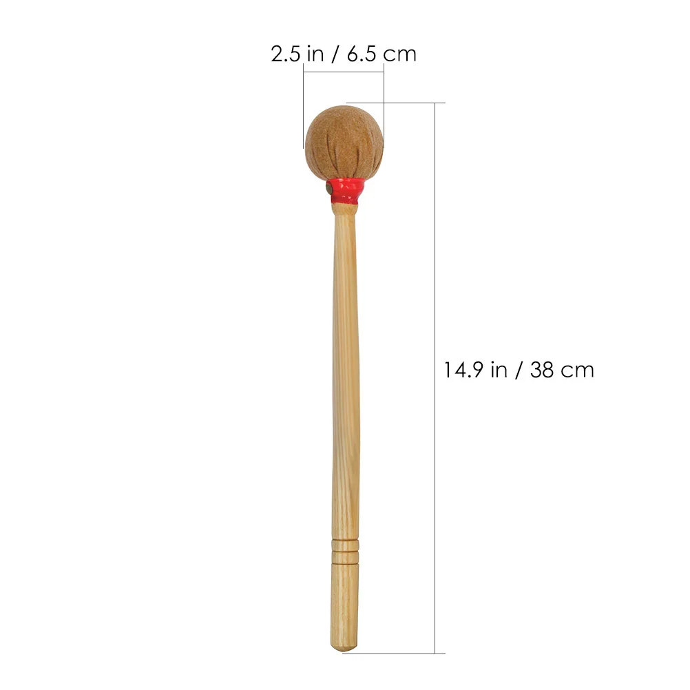 باس الطبل القطن القماش رئيس مقبض القيقب عدم الانزلاق قبضة قرع أداة جزء الأساسية لممارسة الأداء #6