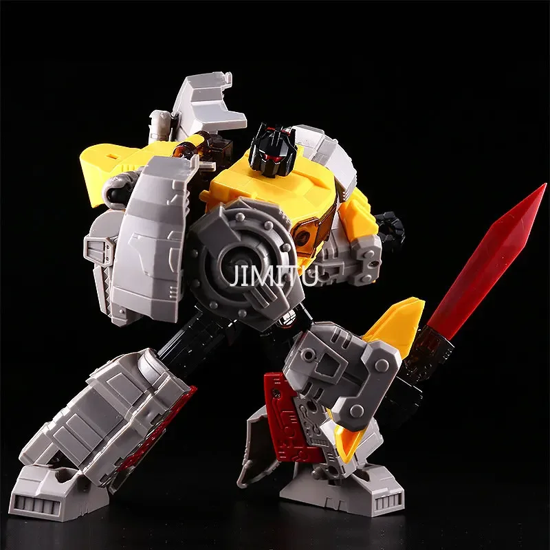 Kbb G1หุ่นยนต์แปลงร่าง TF grimlock ทำมือประกอบโมเดลตุ๊กตาขยับแขนขาได้ของเล่นสำหรับเด็กผู้ชาย