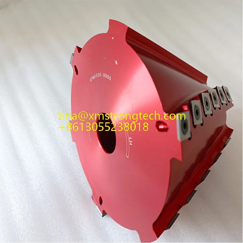 LIVTER Woodworking Tools Bevel Spiral cutter Head with Replaceable Inserts