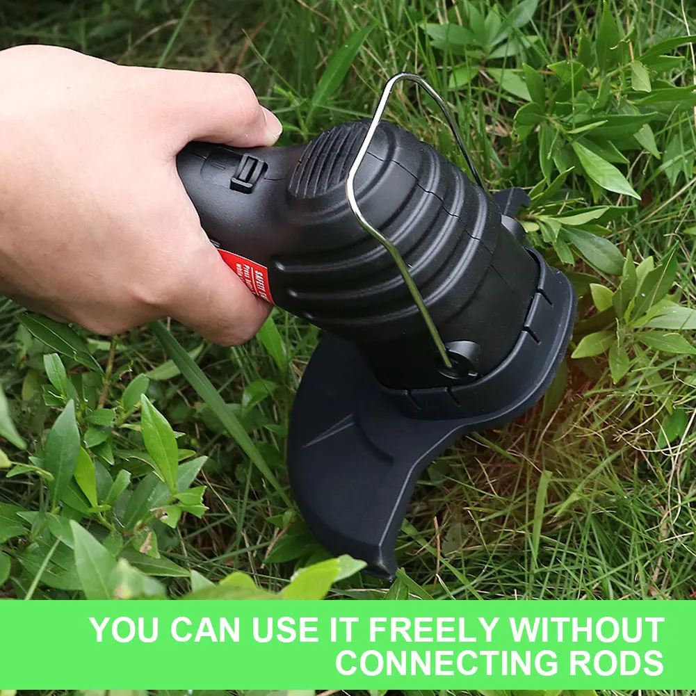 

Electric Cordless Grass Trimmer Length Adjustable Grass Cutter Machine Portable USB Charging for Garden/Lawn/Flower Bed/Roadside