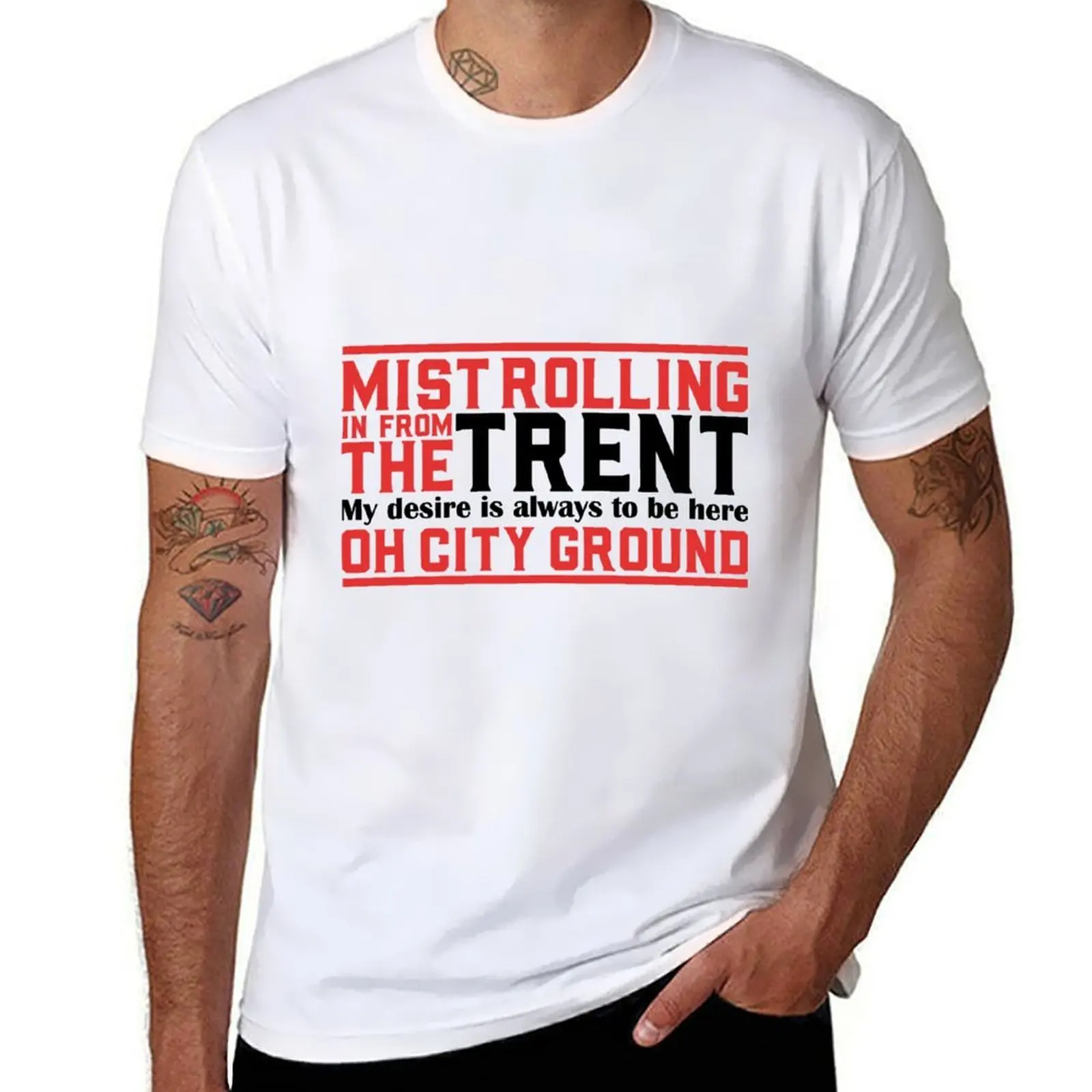 

Mull Of Kintyre City Ground Trent T-Shirt man t shirt cotton high quality anime tshirt T-Shirt