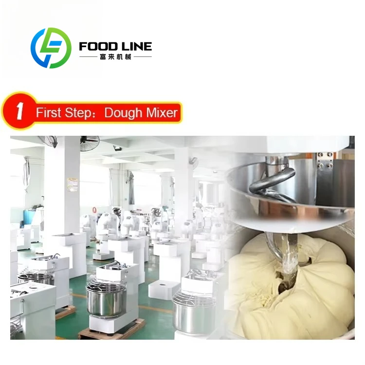 Commercial Complete Electric Automatic Bread Baking Oven Bakery Equipment Full Set Baking Equipment