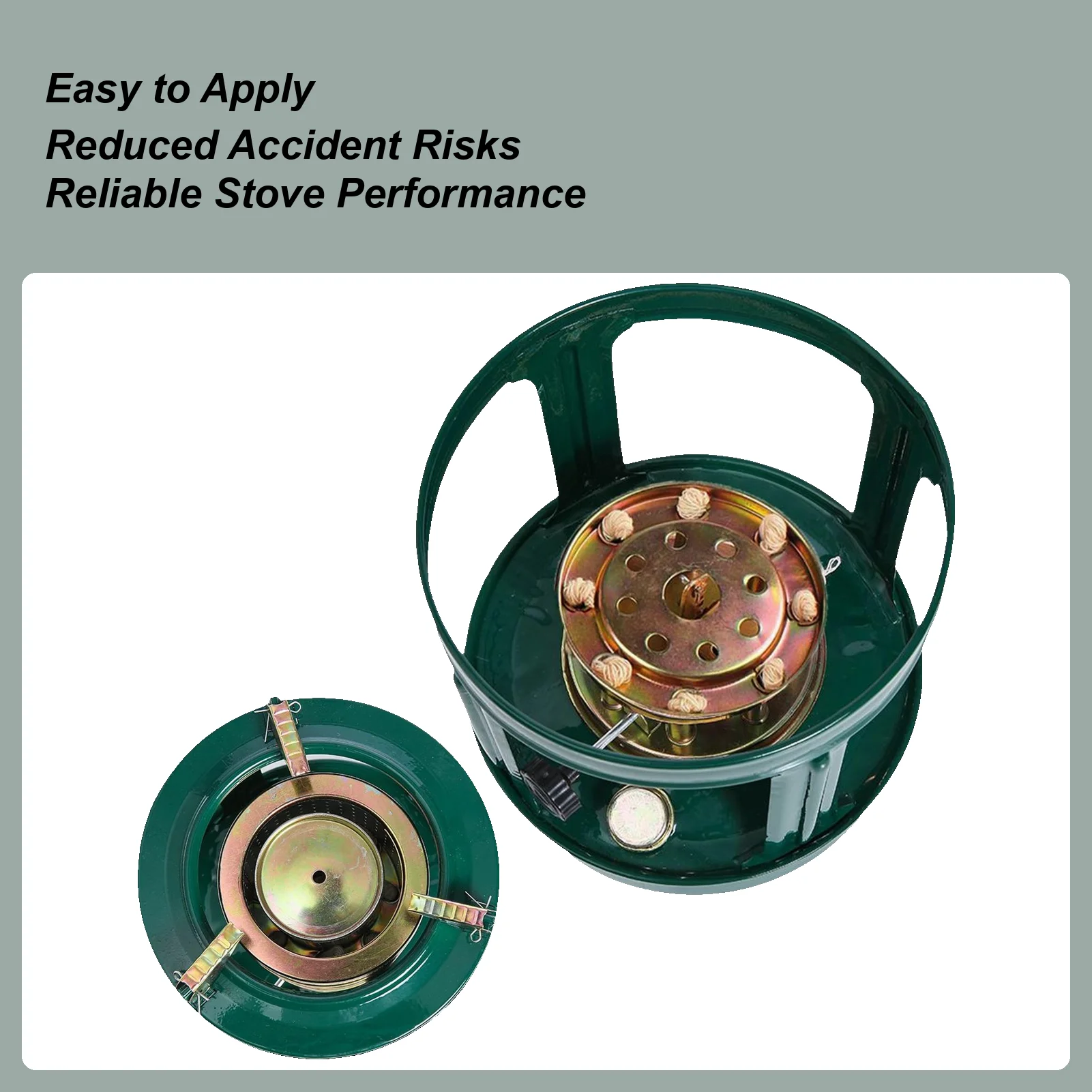 

Camp Stove BBQ Outdoor Indoor Heaters Burner Stove Cookware For Windproof Cooking Water Heating Outdoor Picnic Backpacking