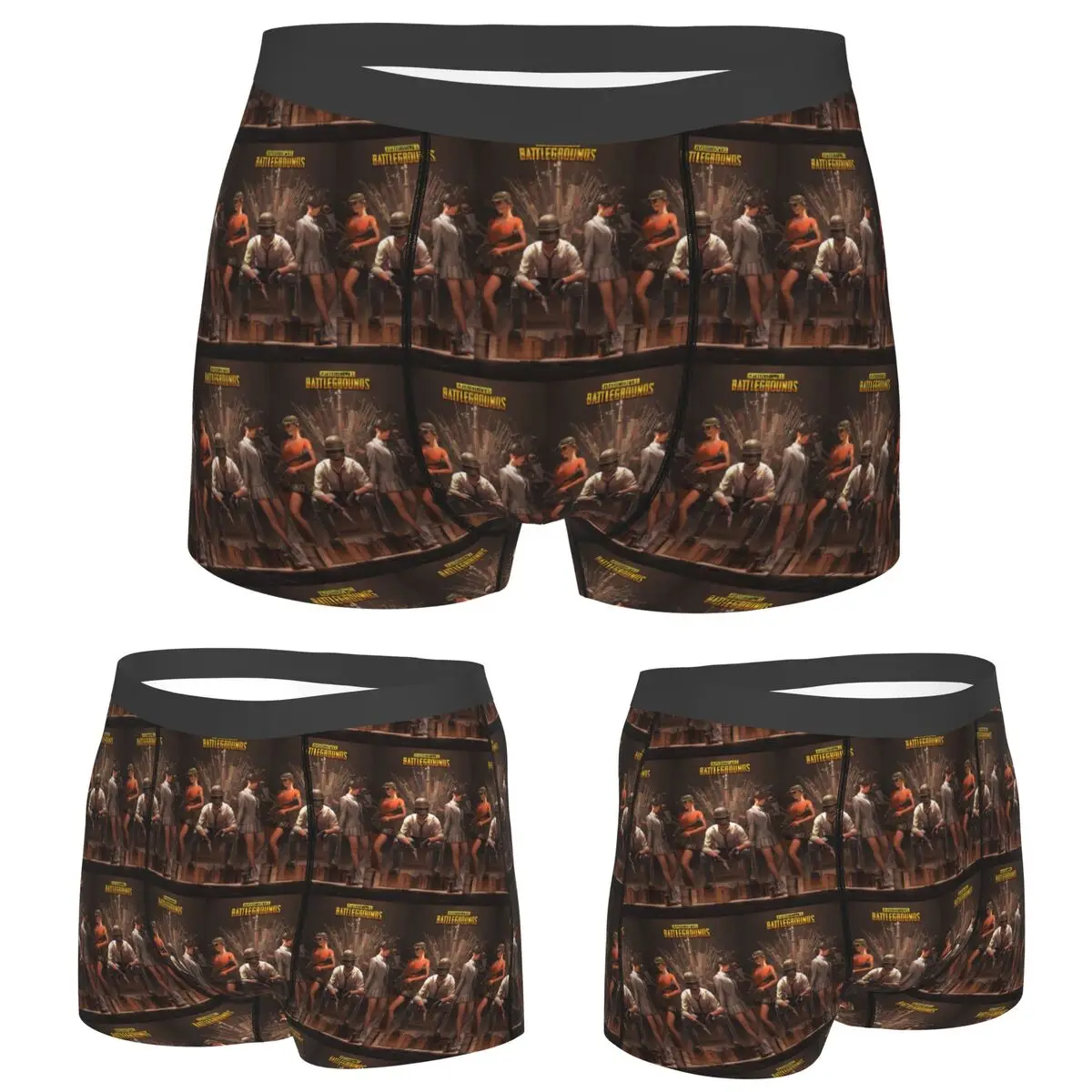 

Boxer Underpants Shorts Pubg Battlegrounds Shooting Game Panties Men Soft Underwear for Homme Man Boyfriend Gift