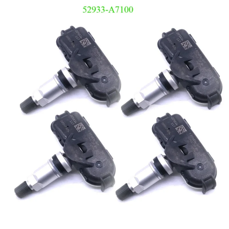 

1/4pcs 433MHz TPMS Sensor Tire Pressure Monitor System 52933-A7100 52933A7100 For Kia K3 2012-2019