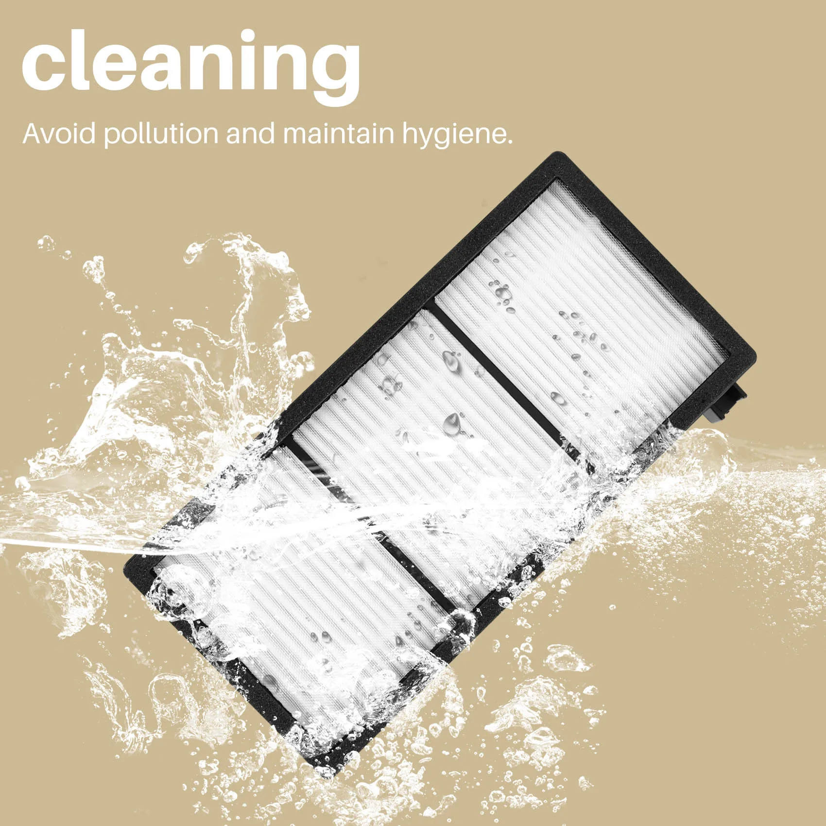 Piezas de Repuesto de filtro HEPA para iRobot Roomba, accesorios de la serie 800, 900, 870, 880, 960, 980, 6 piezas