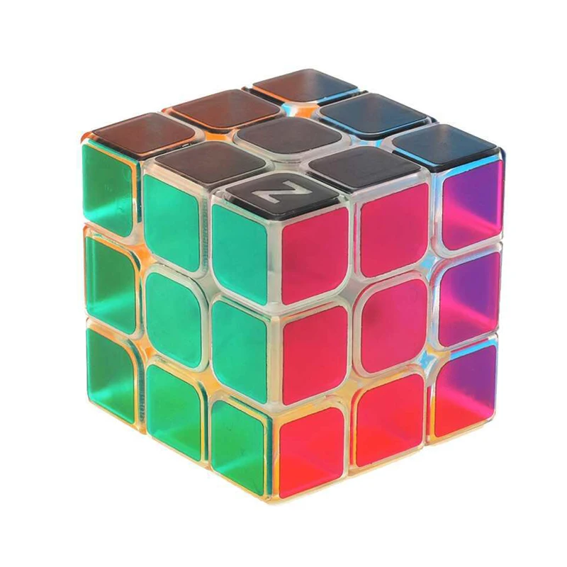 مكعب شفاف 3x3x3 سريع التحول ألعاب تعليمية دعابة الدماغ للأطفال بنين بنات Cubo Mágico Куبيك روبيك