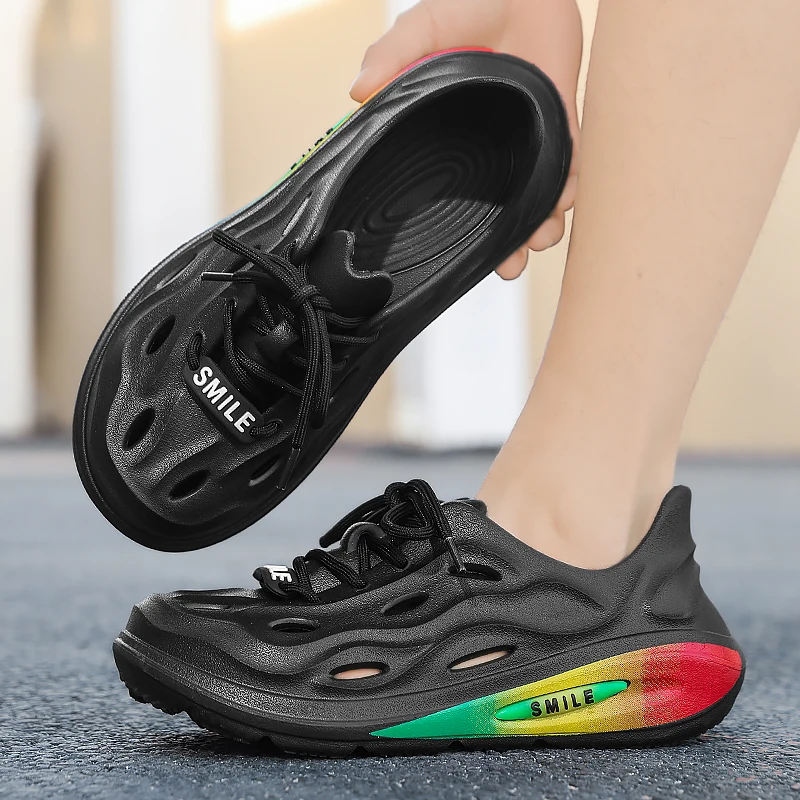 Fashion daily men slides popular modern style, durable sole, anti-slip casual slippers for all summer occasions