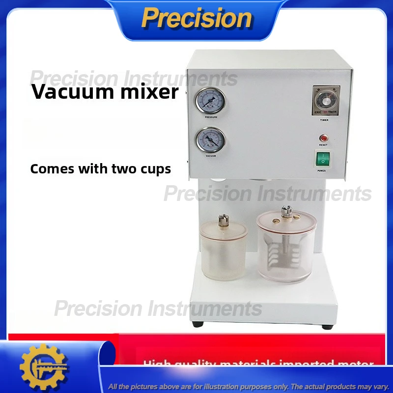 Dental Impression Material Vacuum Mixer Dental Plaster Vacuum Investment Machine Investment Material Mixer