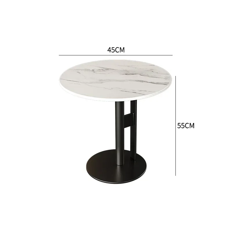 Home Furniture Round Table Service Conference Tables Aesthetic Room Side Night Japanese Dining Low Center Simple Corner Wooden