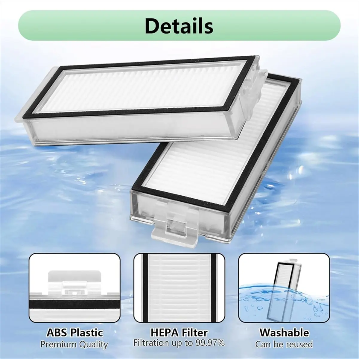 Hiws 4 Pack Washabl… - image