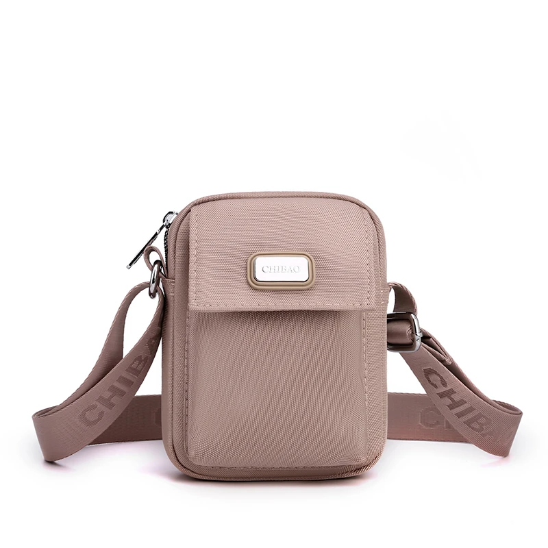 Mini borsa da donna Casual di moda borsa a tracolla piccola da donna in tessuto di Nylon di alta qualità borsa a tracolla da ragazza alla moda Mini borsa a tracolla