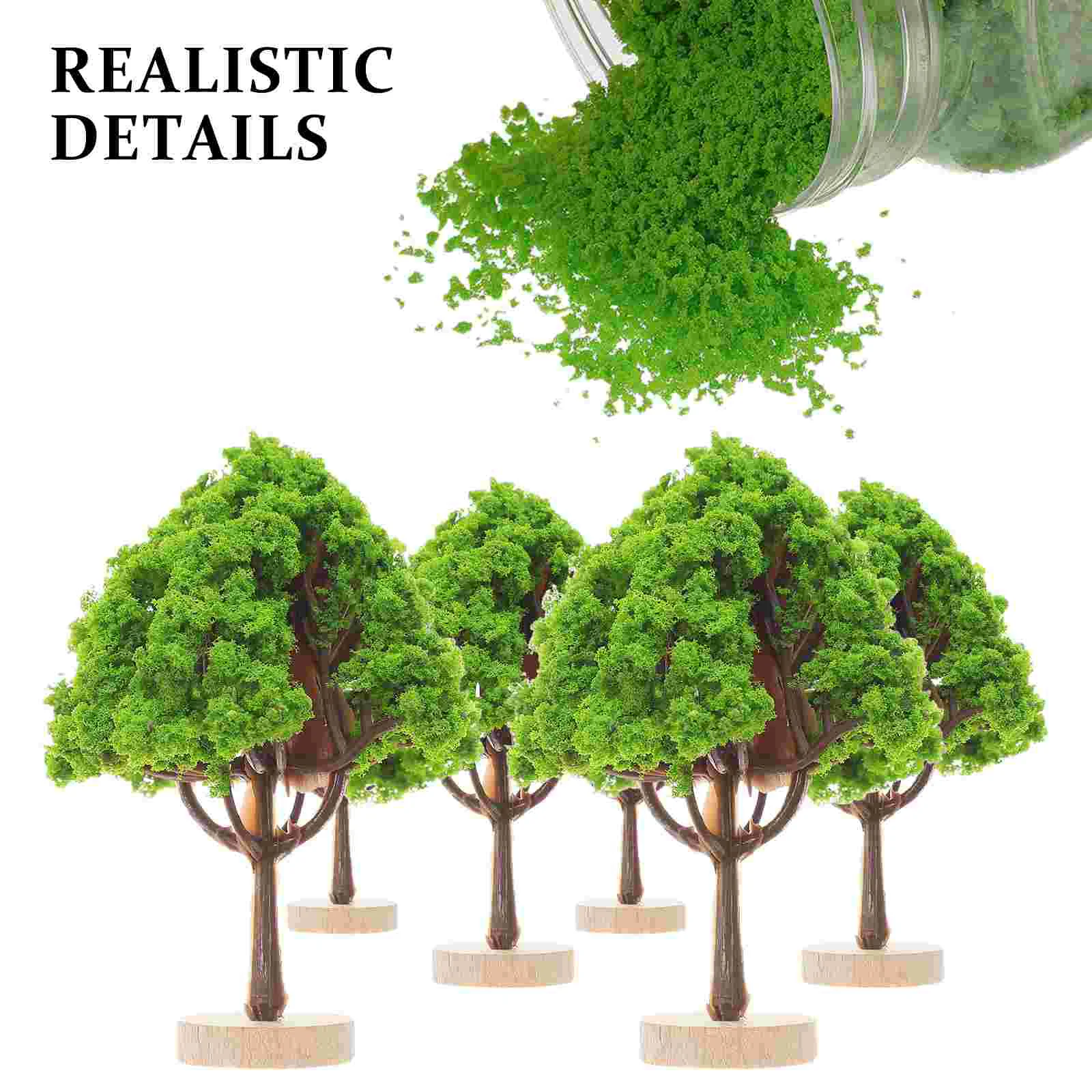 1 Bottle of Sponge Tree Powder Granular Tree Powder DIY Sand Table Building Model Material 400ml craft grass