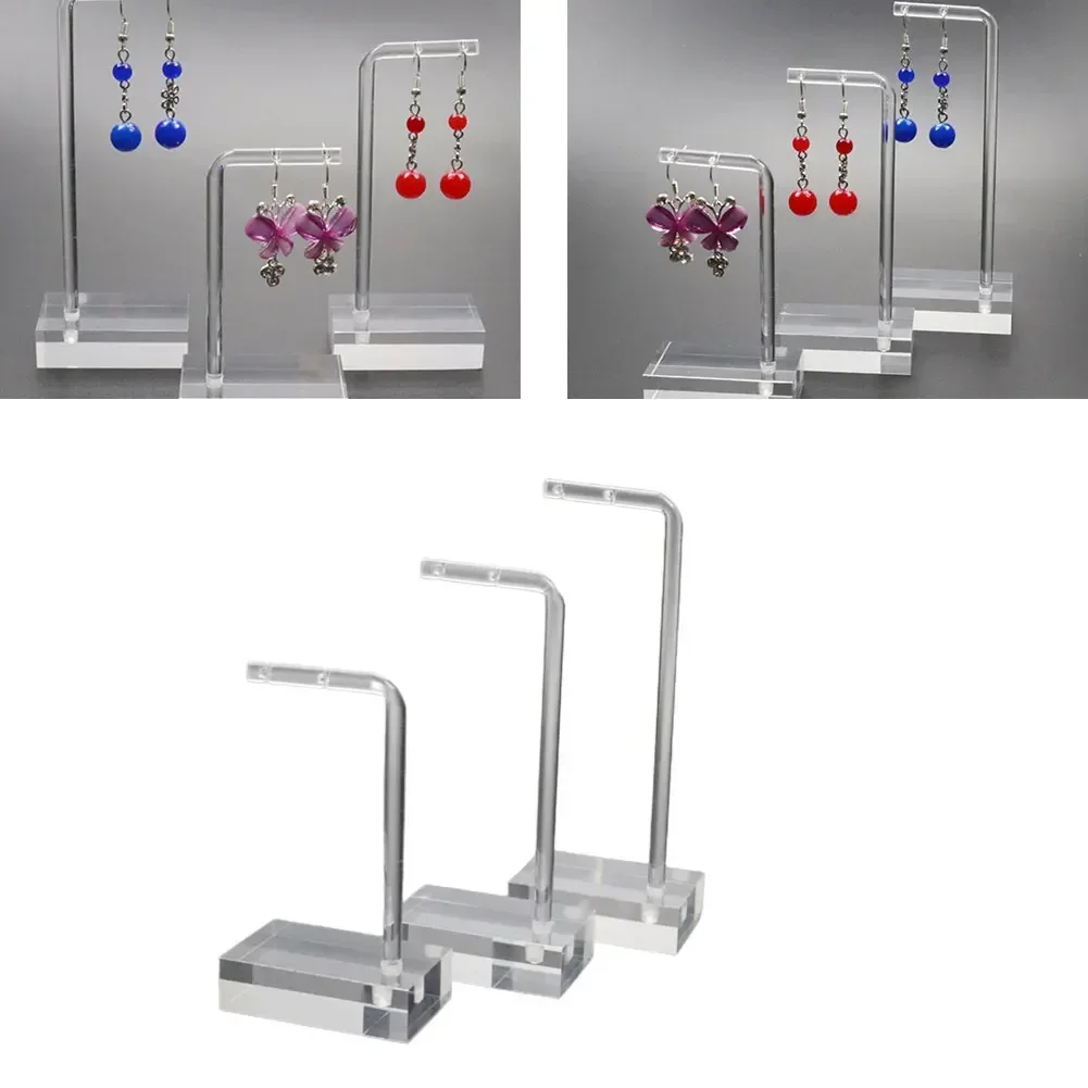 Nuovo espositore 1 pz espositore per gioielli in acrilico acrilico miglior prezzo cavalletti per esposizione vendite calde trasparenti