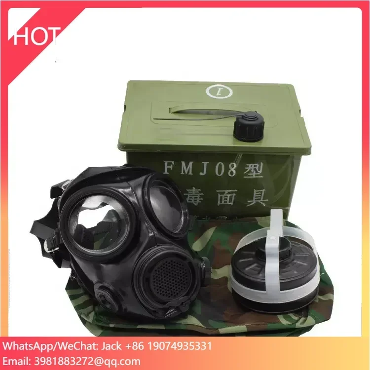 

Hot Sale Air Breathing Gas Mask with Filter Dust Full Face Gas Mask