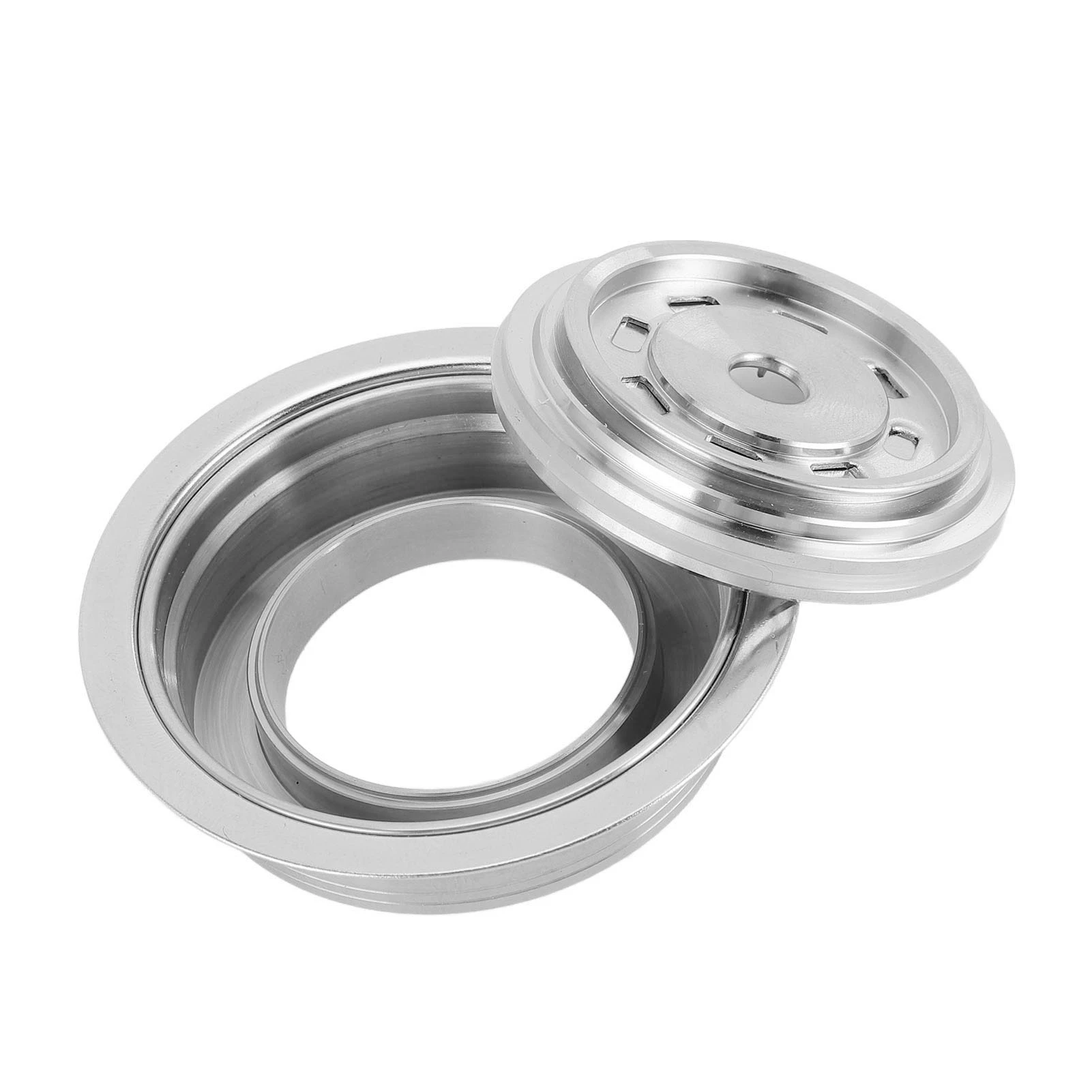 Adaptador de cápsulas de café, convertidor de cápsulas de café de acero inoxidable para Delonghi ENV135, Vertuoline GCA1, Vertuo Next POP