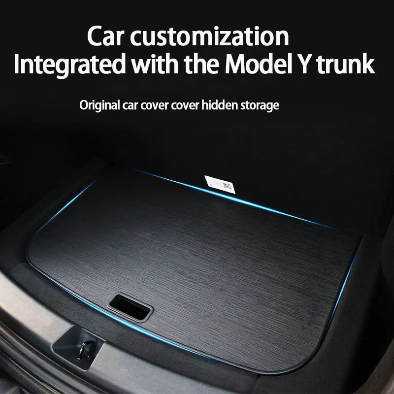TCYZ For Tesla New Model Y 2025 2026 Juniper Trunk Portable Picnic Table Travel Folding Work Rest Camping Board Car Accessories