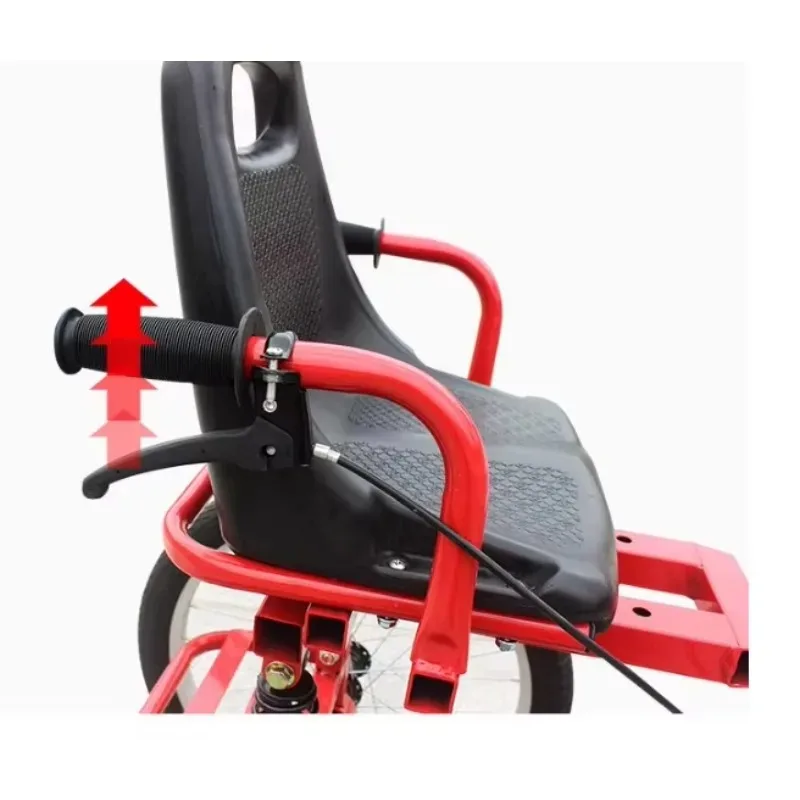 

【Brand new】New Steel Frame Pedal Four Wheel Bicycle