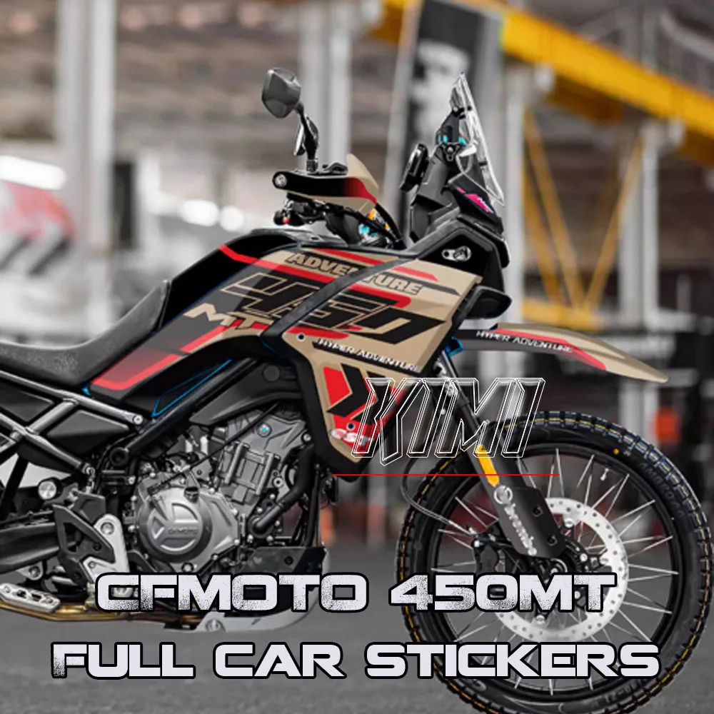 

FOR CFMOTO 450MT MT 450 450-MT 2024 Motorcycle Modified Waterproof Body Sticker Decal Decorative Fuel Tank Pad Kit Protector