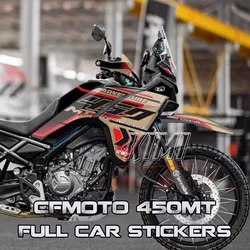 FOR CFMOTO 450MT MT 450 450-MT 2024 Motorcycle Modified Waterproof Body Sticker Decal Decorative Fuel Tank Pad Kit Protector