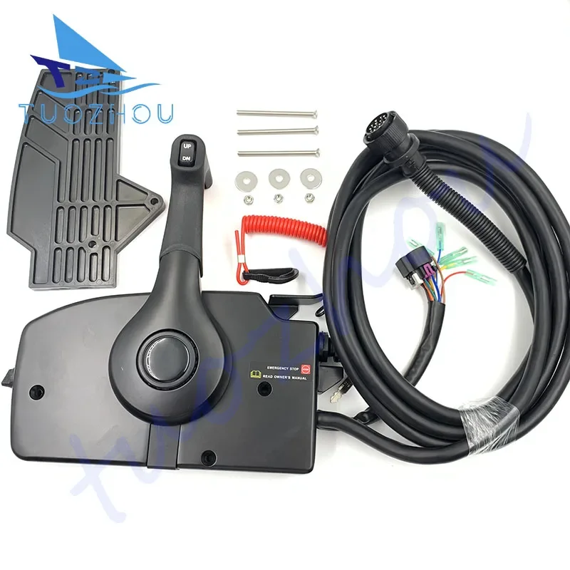 

881170a13 Outboard engine throttle control is used for mercury Remote Control-4000 Side Mount(Power Trim) 14PIN 15FTWire harness