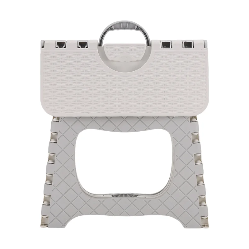 

A59Z-Folding Step Stool - Portable, Small Size For Easy Storage, Easy For Adults To Use In The Bathroom, Garden, Kitchen