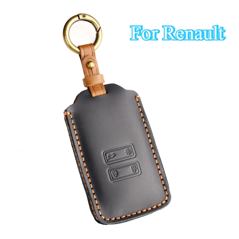 

Для Renault Captur Koleos Kadjar Zoe Arkana Espace Clio Megane Grand Scenic Sandero Dacia Duster Card кожаный чехол для ключей от автомобиля