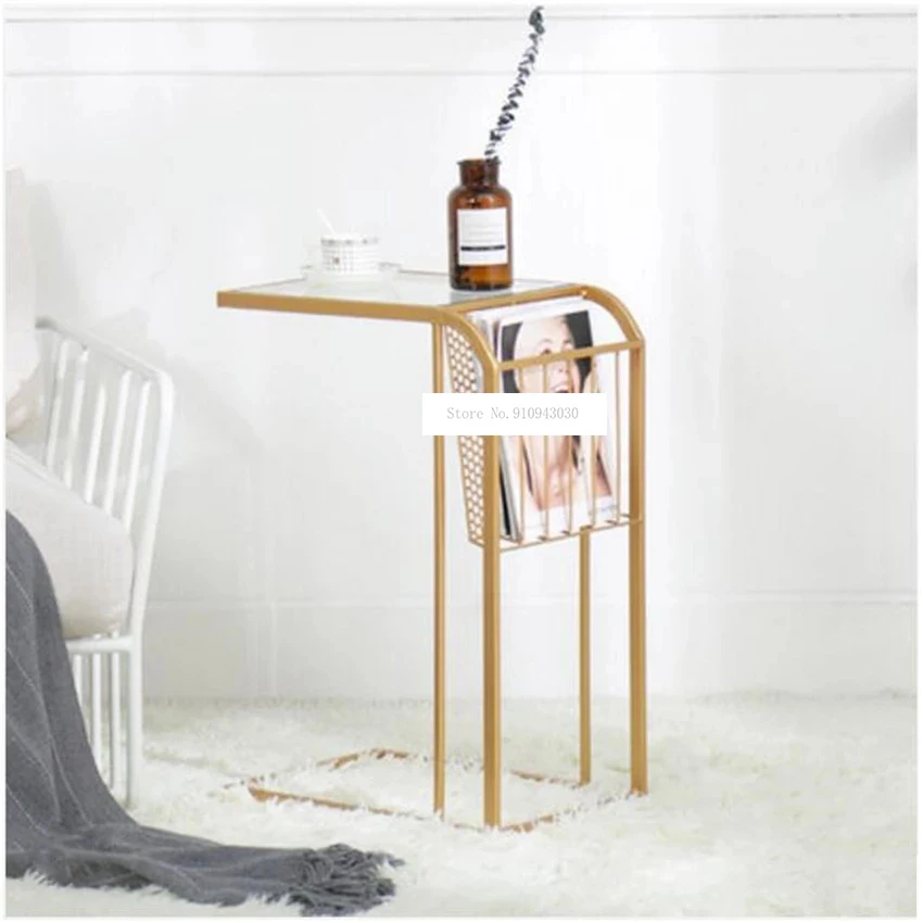 

New Creative Nordic Mini Coffee Table High-quality Modern Minimalist Home Bedroom Small Table Iron Art Bedside Table Hot Selling