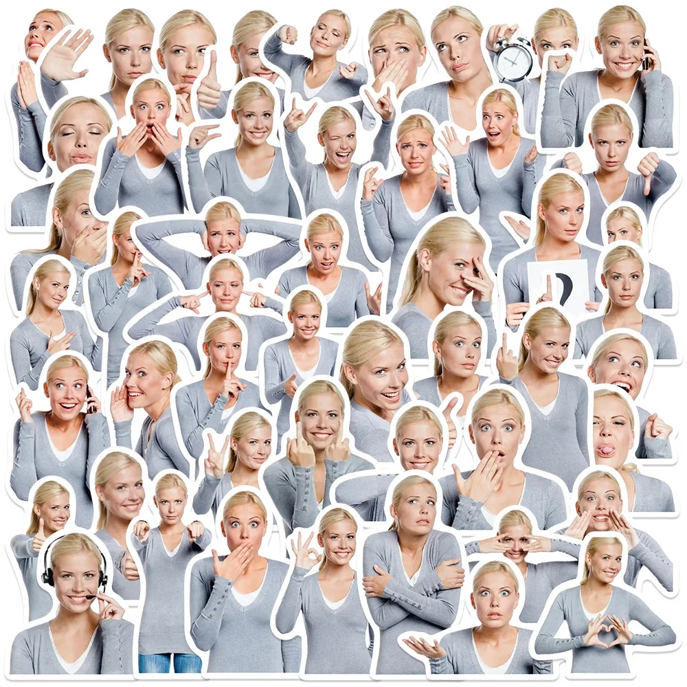Funny Meme Stickers for Decoration, Waterproof