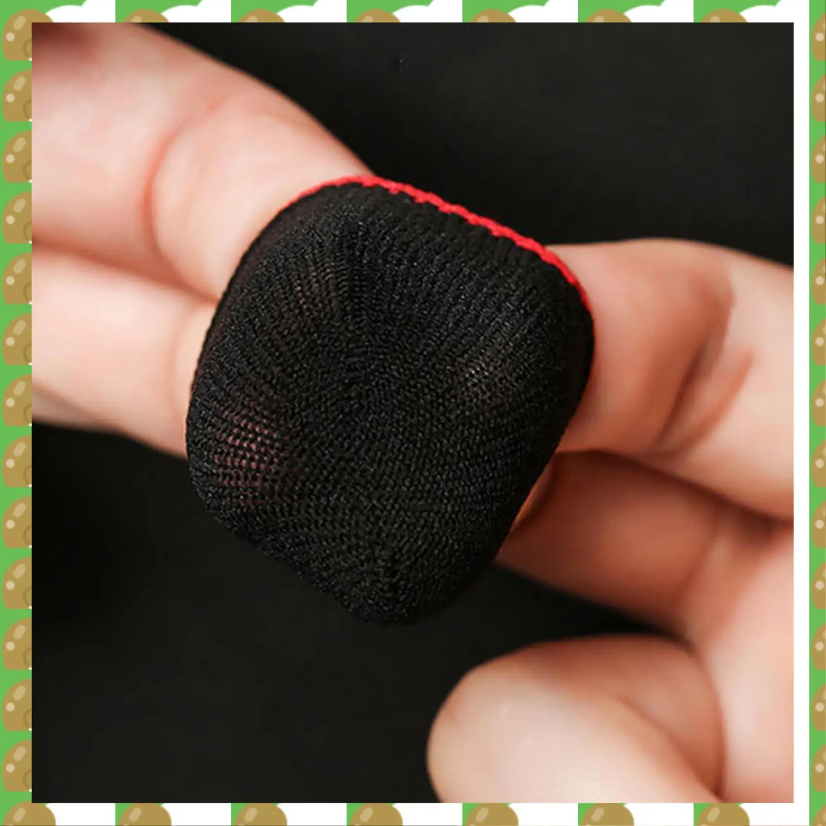 T36C 20Pcs Finger Sweat Proof Gaming Sleeves Waterproof Gaming Sleeves Thumbs Finger Sleeve Game Controller Finger Cover