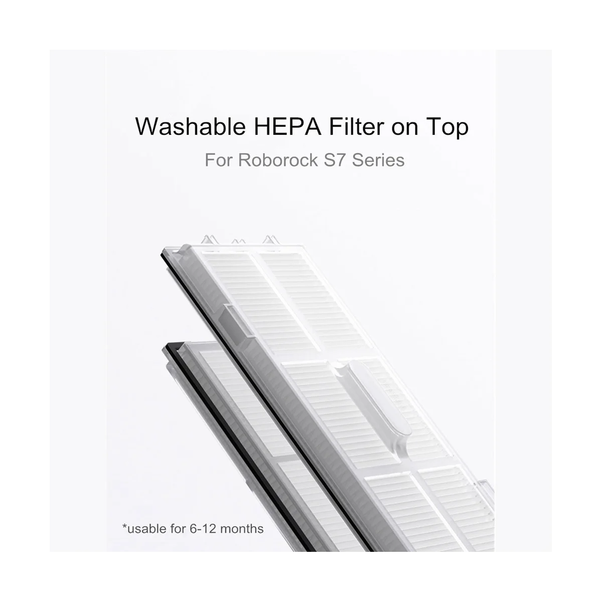 قماش ممسحة فلتر HEPA لملحقات المكنسة الكهربائية الروبوتية S7 Max S70 T7S Plus أجزاء الفرشاة الجانبية الرئيسية