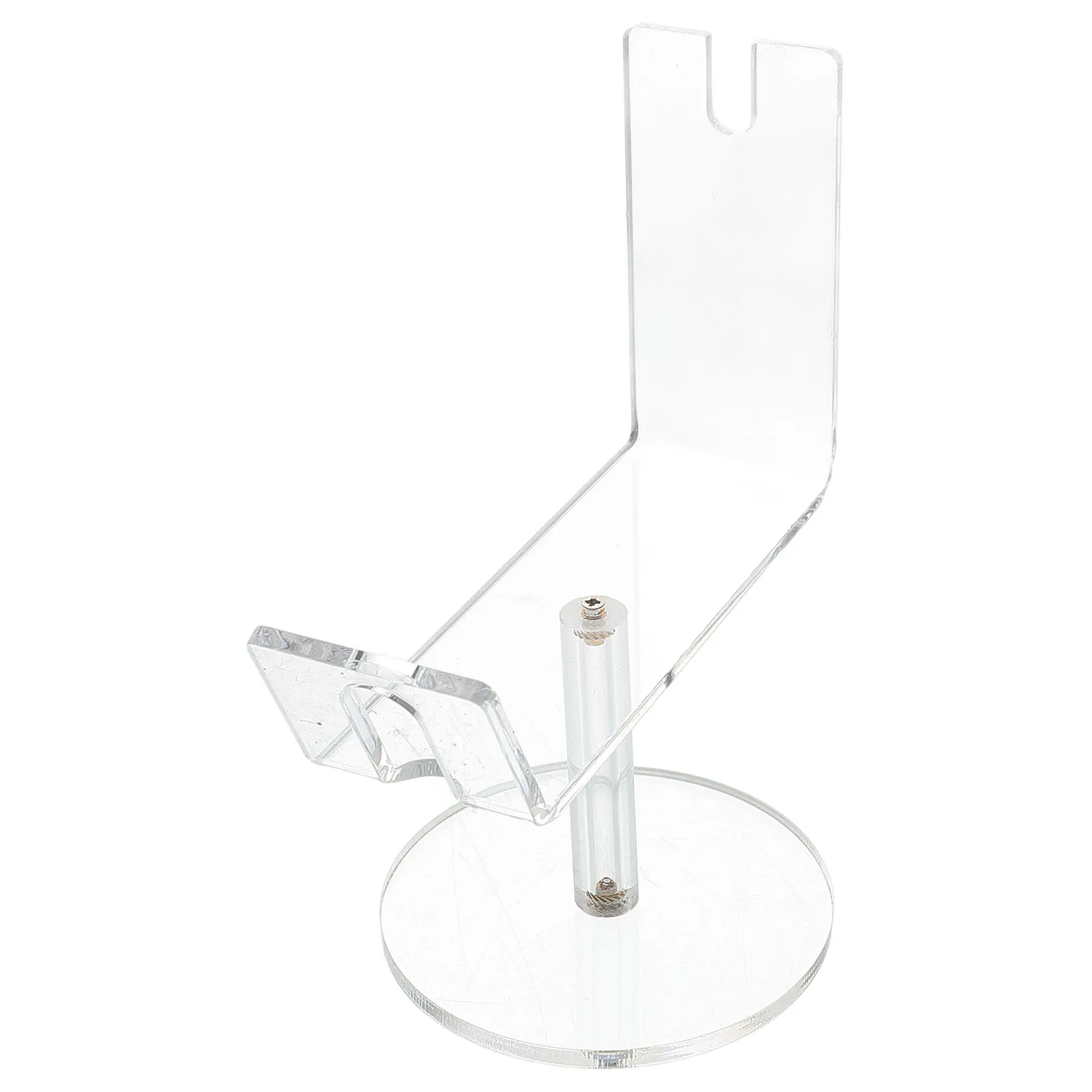 

Scissors Stand Transparent Acrylic Barber Shear Holder Durable Wear-resistant Space-saving Desktop Organizer for Salon