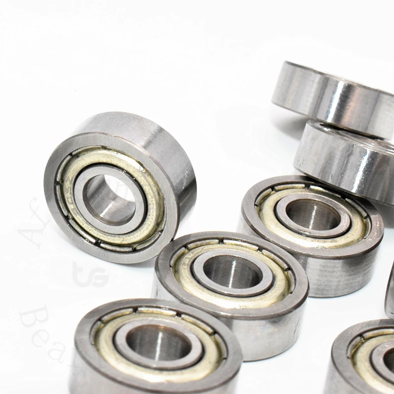 Bearing 10 Pieces 605ZZ 5*14*5(mm) chrome steel Metal Sealed High speed Mechanical equipment parts