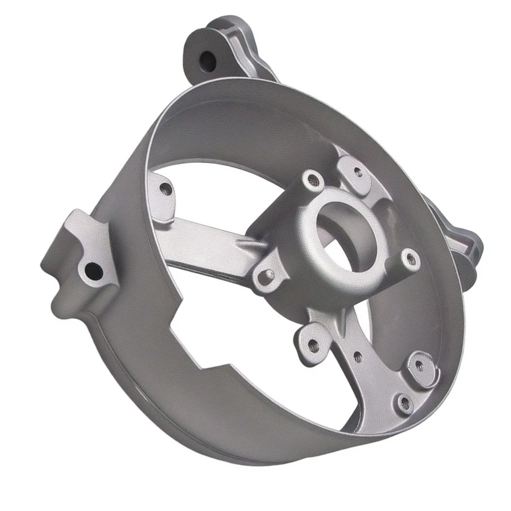 For Generator Tail Cover Mounting Bracket in Aluminum Designed for 168F and 170F Engine Models Round with Mounting Foot