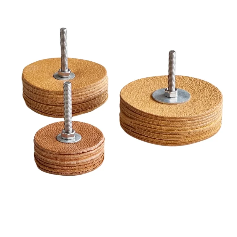 Cowhide polishing wheel, louver wheel, jade jadeite polishing grinding first layer, thousand-layer cowhide polishing wheel