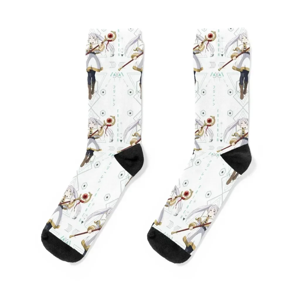 

Frieren フリーレン Sousou no Frieren Socks custom sports moving stockings shoes basketball Women's Socks Men's